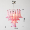 Люстра MURANO Pink Petal 109