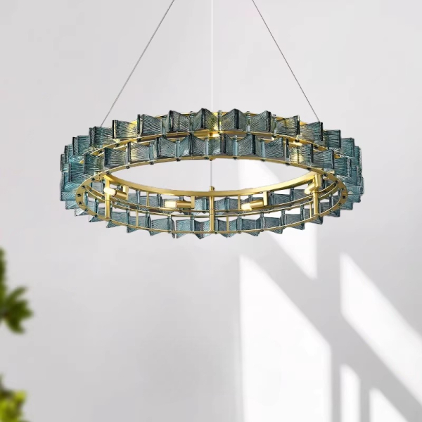 Люстра MURANO Round Emerald 058