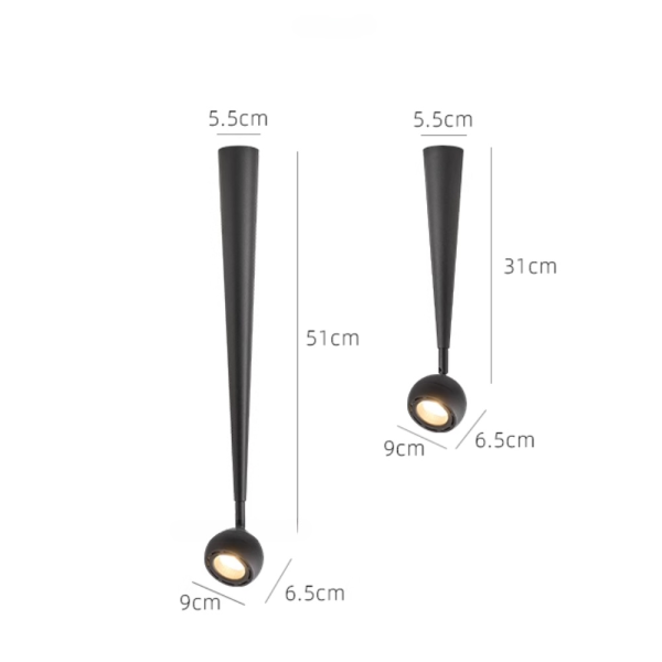 Точечный свет Royal Halo Песочно-белый 51см