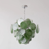 Люстра MURANO Sleek Green Glass Orbit 099