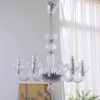Люстра MURANO Sleek White Glass Fixture 088
