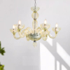 Люстра MURANO Sleek Yellow Glass Fixture 089