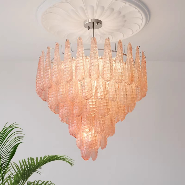 Люстра MURANO Spectral Pink Masterpiece 115