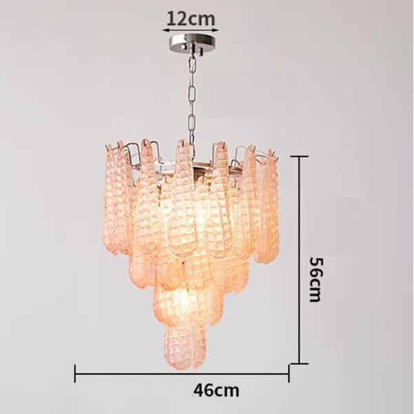 Люстра MURANO Spectral Pink Masterpiece 115