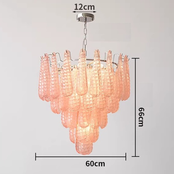 Люстра MURANO Spectral Pink Masterpiece 115