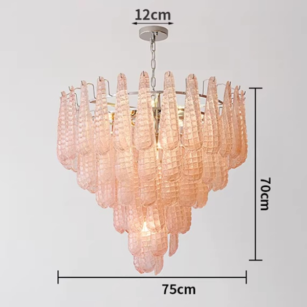 Люстра MURANO Spectral Pink Masterpiece 115