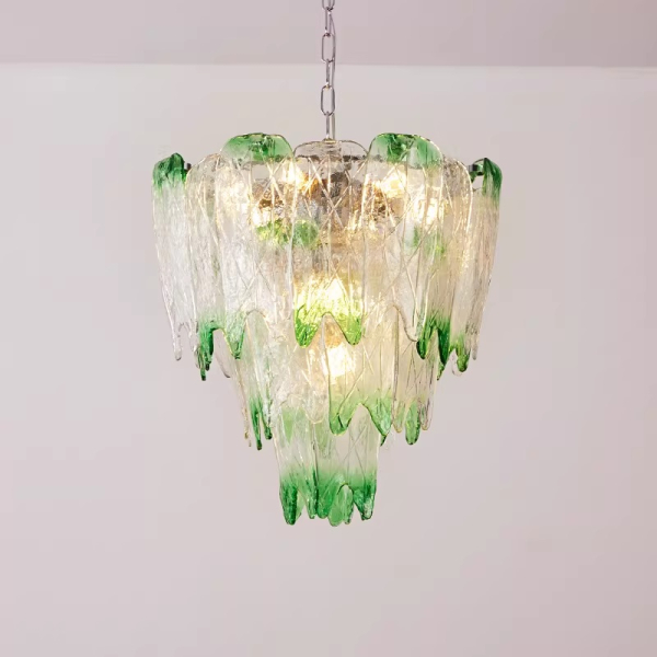 Люстра MURANO Whisper of green leaves 073