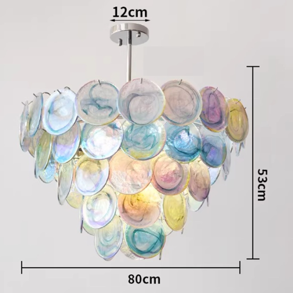 Люстра MURANO Whispers of Rainbow Glass 114