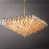 Люстра MURANO White Crystal Cascade 158