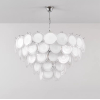 Люстра MURANO White Modern Scaled Glass 105