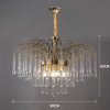 Люстра MURANO White Rain Chandelier 098