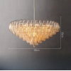 Люстра MURANO White Shimmer Frame 156