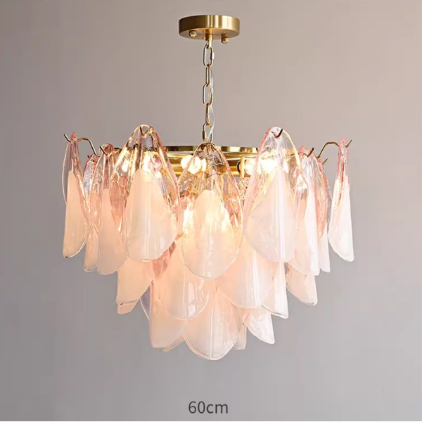 Люстра MURANO White waves of light 078