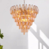 Люстра MURANO Yellow Amber Glass Chandelier 095