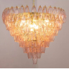 Люстра MURANO Yellow Amber Glass Chandelier 095