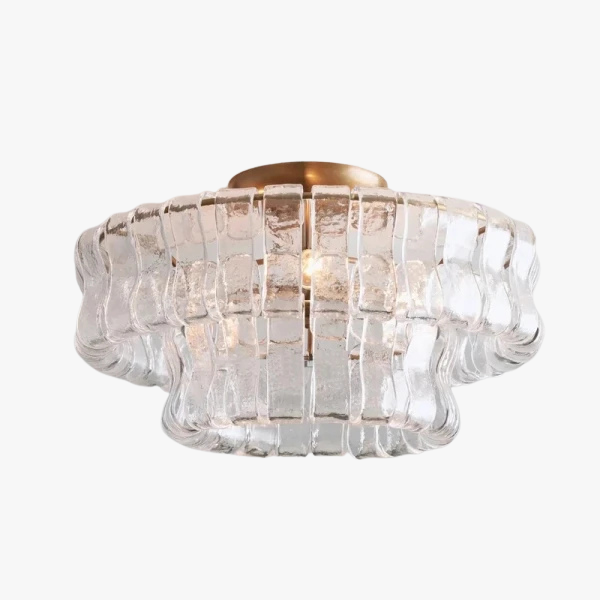 Стельова люстра Murano "Crystal Wave" 007