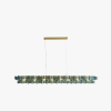 Люстра MURANO Shimmering Rectangular Light 061