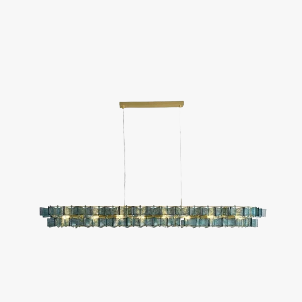 Люстра MURANO Shimmering Rectangular Light 061