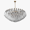 Люстра MURANO White Crystal Cascade Chandelier 086