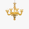 Люстра MURANO Opulent Yellow Cascade Light 091