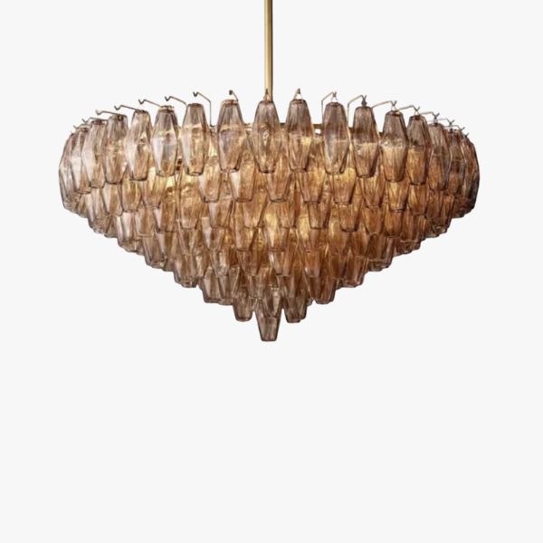 Люстра MURANO Brown Shimmer Frame 155