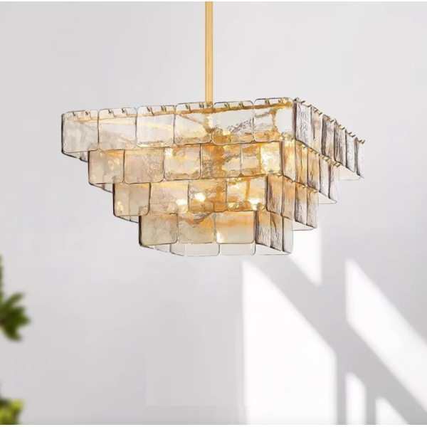 Люстра MURANO Opulent Glass Layer Chandelier 087
