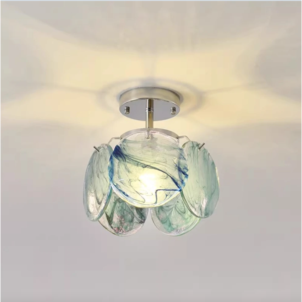 Люстра MURANO Petal Blue Light 152 Anzazo купити 5324грн.