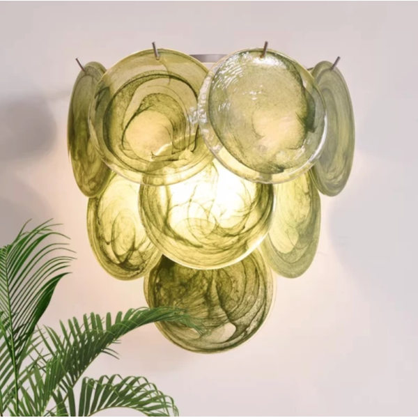 Бра MURANO Celestial Green Disc Light 103