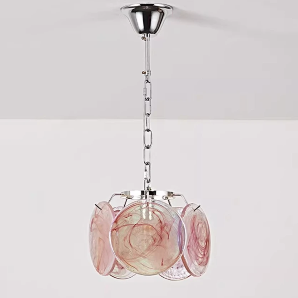 Люстра  MURANO Pink Orbit 066