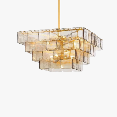 Люстра MURANO Opulent Glass Layer Chandelier 087