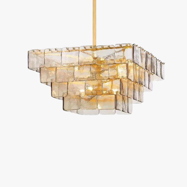 Люстра MURANO Opulent Glass Layer Chandelier 087