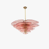 Люстра MURANO Red Lotus Petals 045 Anzazo купити 53460грн.