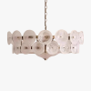Люстра MURANO White amber 023