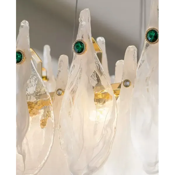 Люстра MURANO Elegant Double-Ring  122