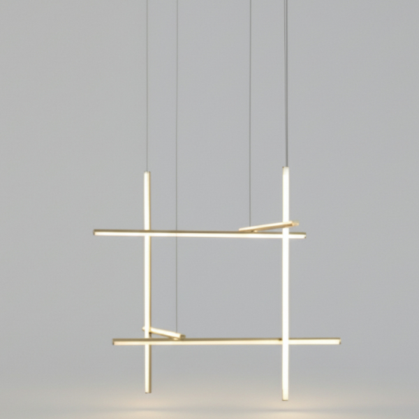 COORDINATES 6 lamps 80*80cm Підвісний світильник світлодіодний 