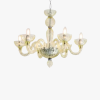 Люстра MURANO Sleek Yellow Glass Fixture 089
