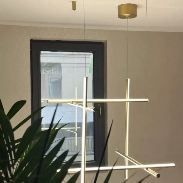 COORDINATES 6 lamps 80*80cm Підвісний світильник світлодіодний 