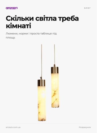 Як розрахувати кількість світла: люмени та норми