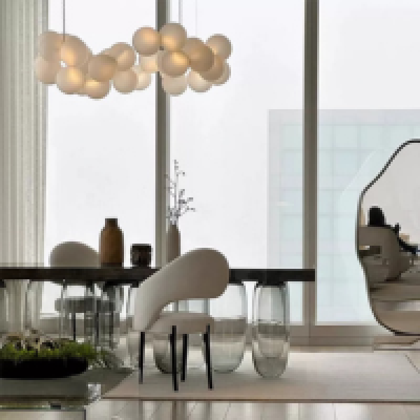 Підвісна люстра 120cm BUBBLES CLOUD