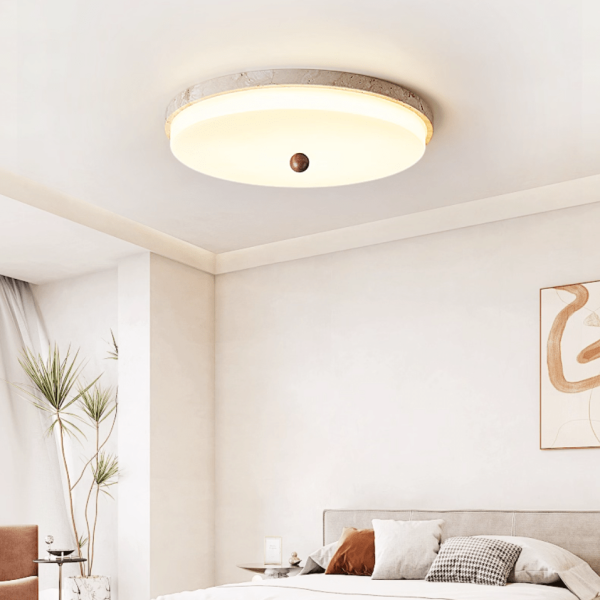 Потолочный светильник Aeon Travertine Orb