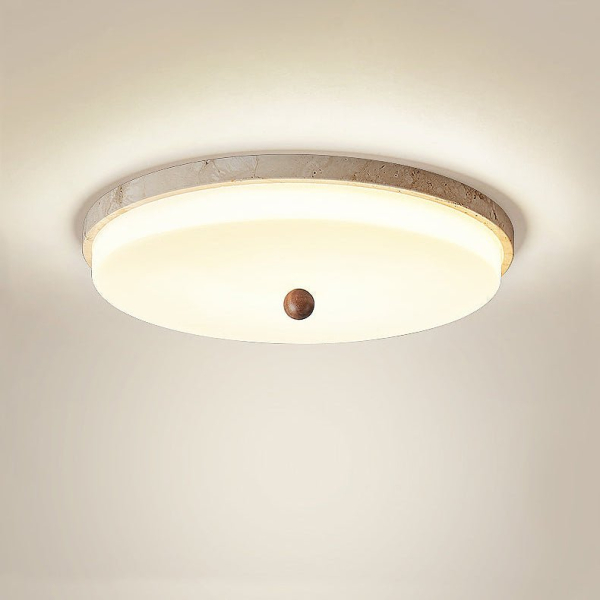 Потолочный светильник Aeon Travertine Orb