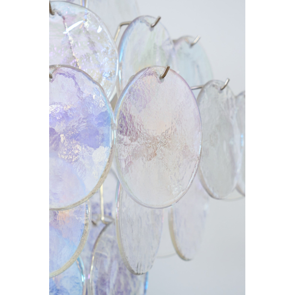 Люстра Aurelia Iridescent Murano — цвет прозрачный, из материала  метал, скло, стиль современный