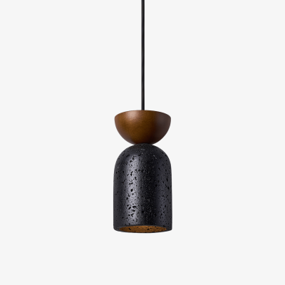 Підвісний світильник Basalt Walnut Drop