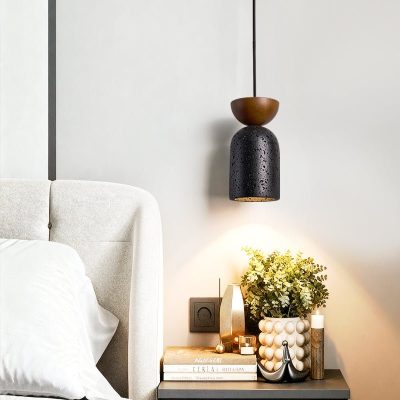 Підвісний світильник Basalt Walnut Drop
