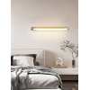 Настенный светильник Caelum Light Bar — бра, цвет дерева і желтый, из материала метал,  жовтий травертин, стиль модерн