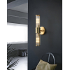 Настенный светильник Celeste Cylinde — бра, цвет латунь і прозрачный, из материала скло, стиль модерн