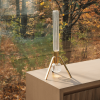 Шифрувальна таблиця Light — настільна лампа, колір золото і прозорий, з матеріалу скло, метал, стиль модерн