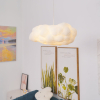 Подвесной светильник Cloudy — цвет белый, из материала залізо, метал, стиль модерн