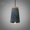 Подвесной светильник Coburg Wood Cement — цвет черный і серый