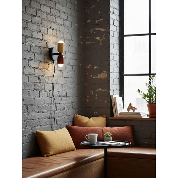 Настінний світильник Couleur Double Plug In